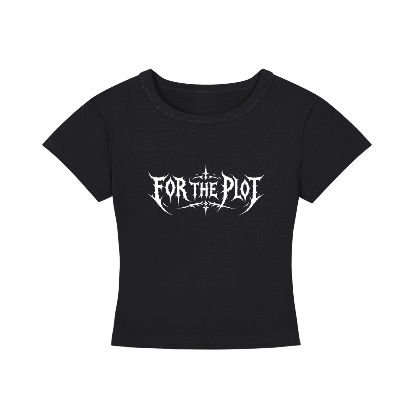 For the Plot T-Shirt - Black