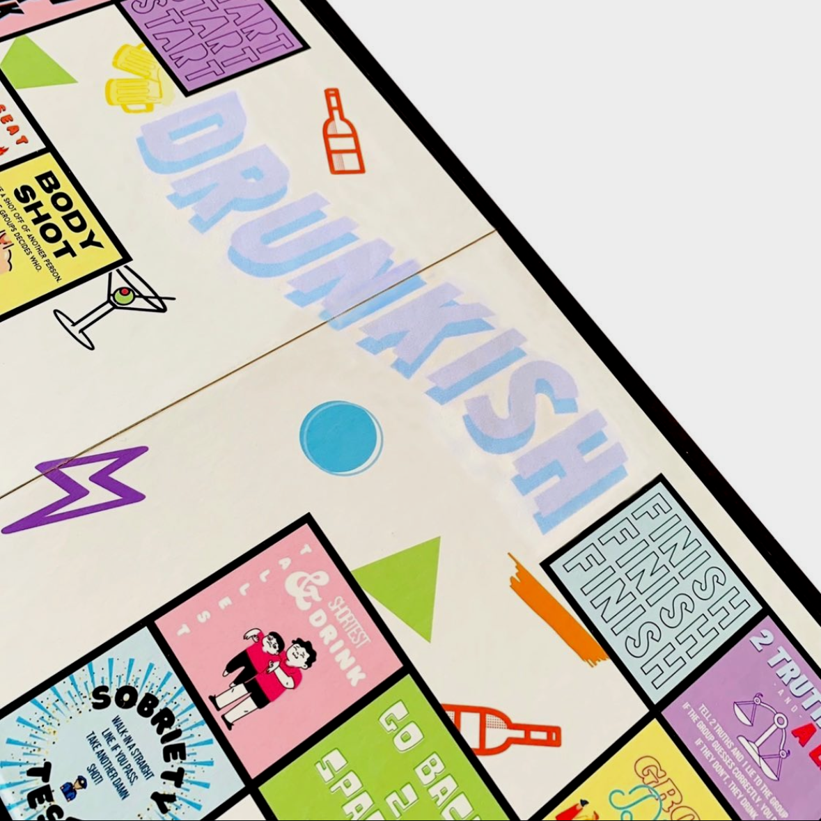 DRUNKISH Board Game