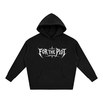 For the Plot Hoodie - Black
